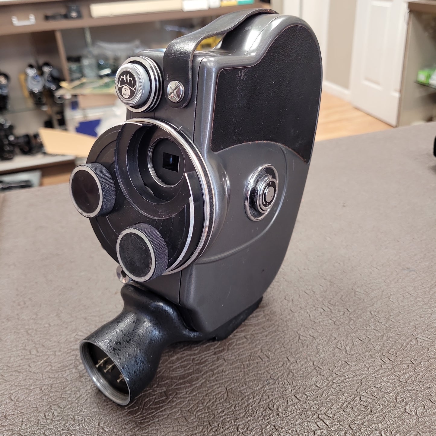 Beaulieu R-16 Camera body with powergrip & strengthening Plate S# 620263