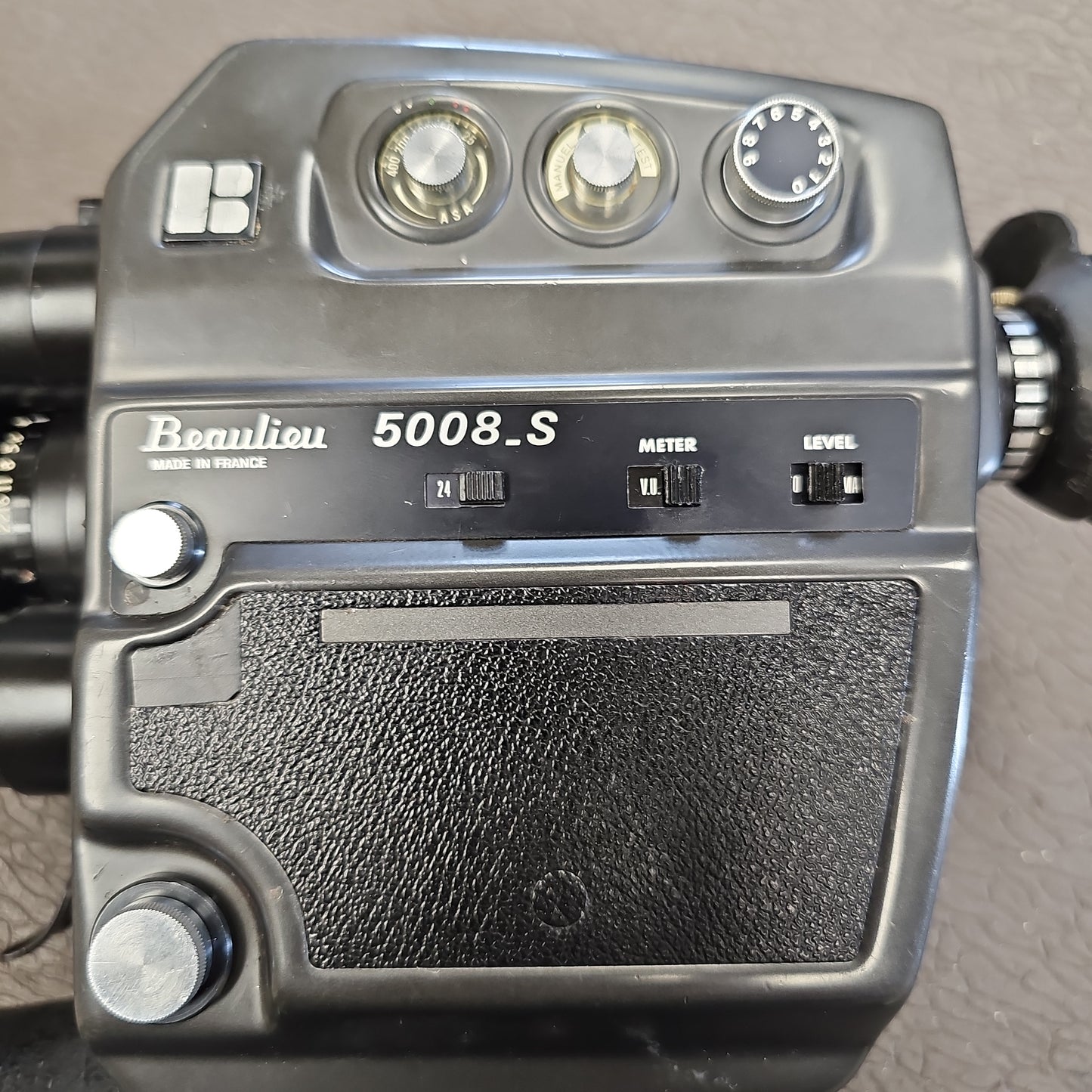 Beaulieu 5008.S Super 8mm Camera S#440769 with Angenieux 6-80mm T1.2 Zoom lens S# 1395785