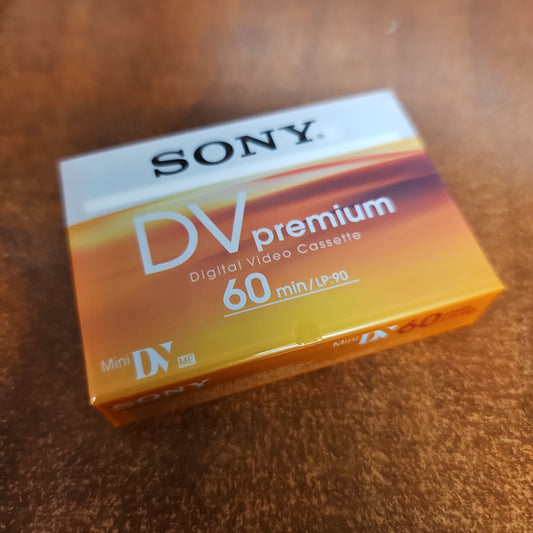 Sony Premium Mini DV Tape 60 Minutes DVM60PR4