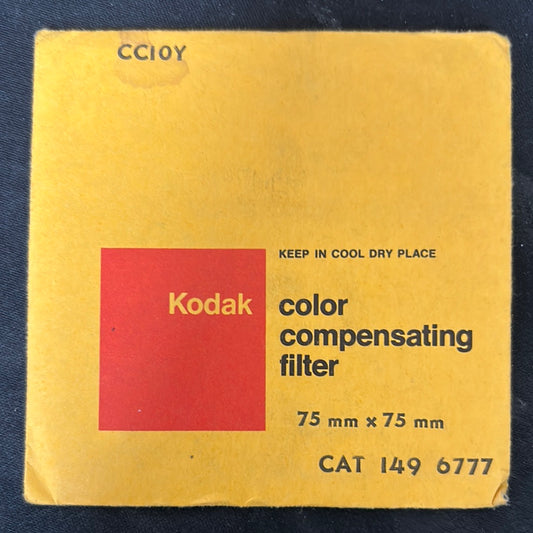 Kodak Wratten Gel Filter (CC10Y)  3" x 3"