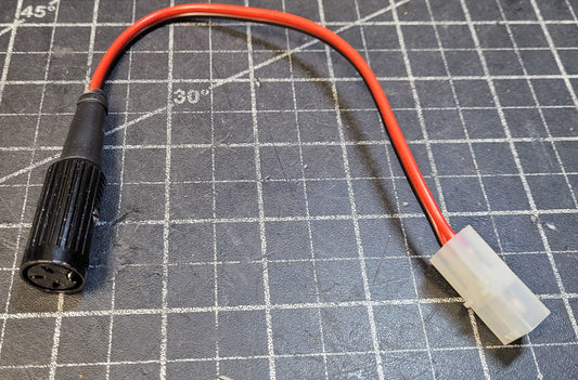 Beaulieu Charging adapter cable 3-Pin DIN Female - Tamiya