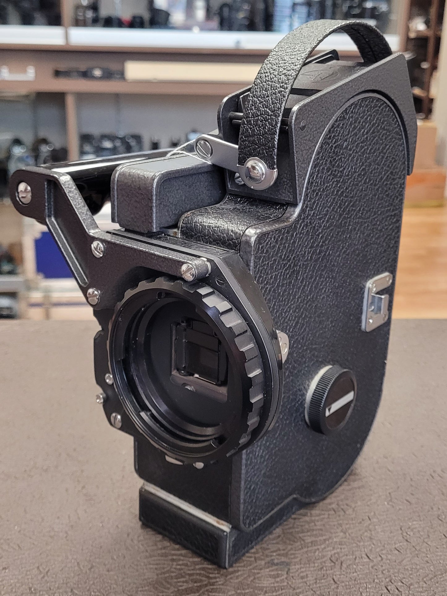 Bolex EBM 16mm Camera with 13x viewfinder S# 308969 (New)