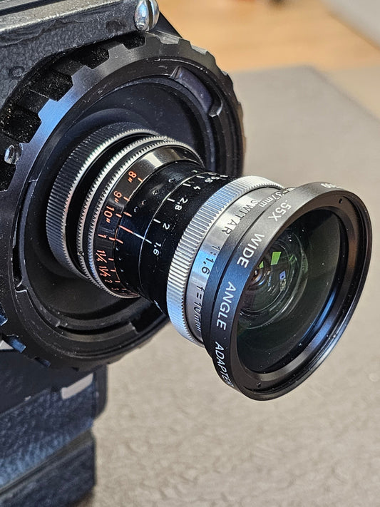 Century Optics .55x Wide Angle Aspheron 37mm for Switar 10mm lens S# C150007