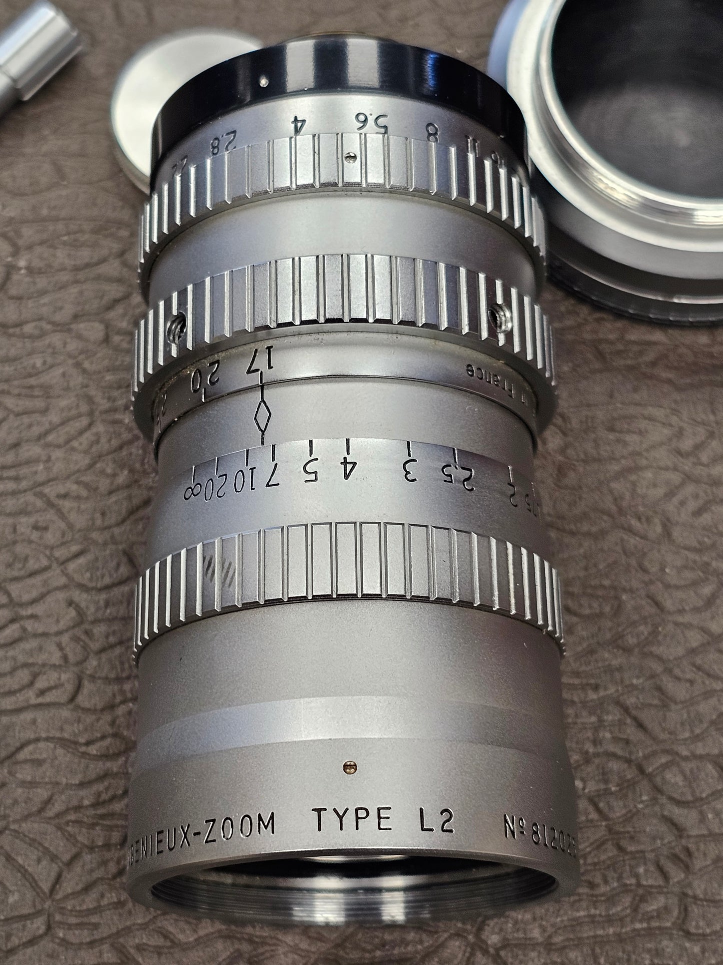 Angenieux 17-68mm f2.2 C-Mount Zoom lens Type L2 (Silver Version) S# 812025