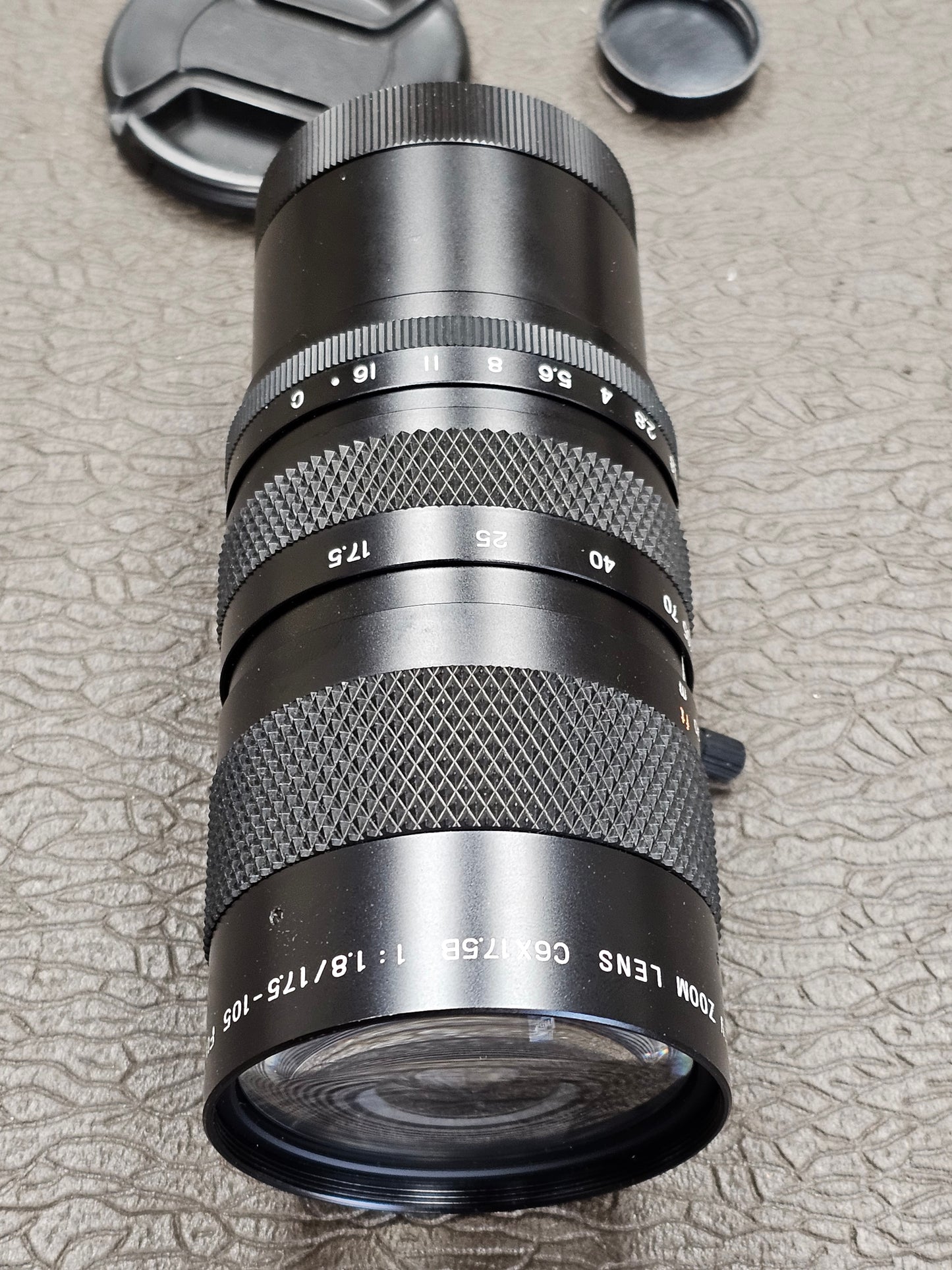 Fujinon TV zoom lens 17.5-105mm T1.8 C6x17.5B C-Mount S# 152131