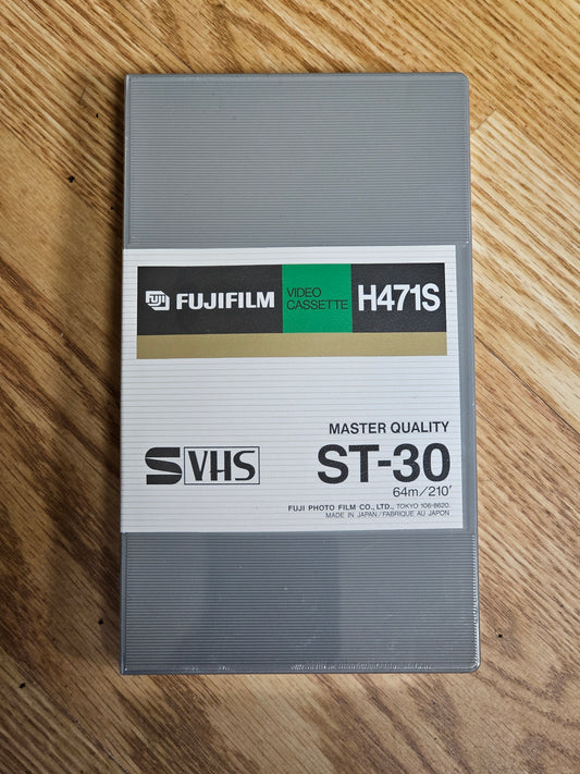 Fuji Fujifilm ST-30 H471S Master Quality VHS Tape