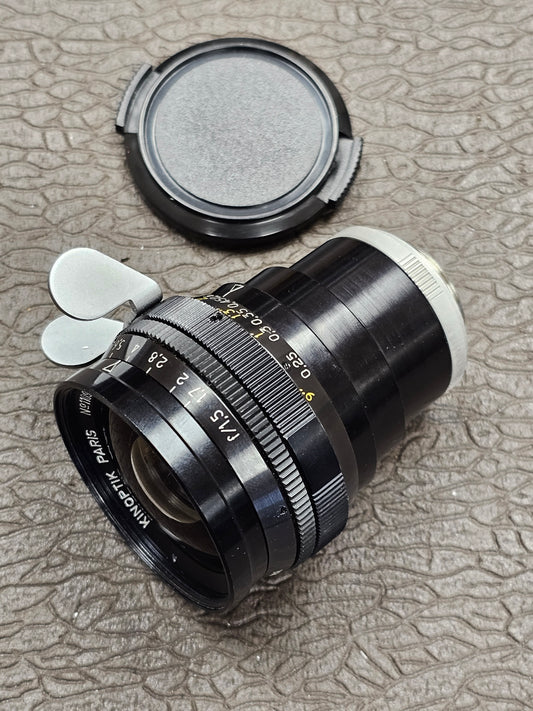 Kinoptik Paris 9mm f1.5 C Mount lens S# 110931