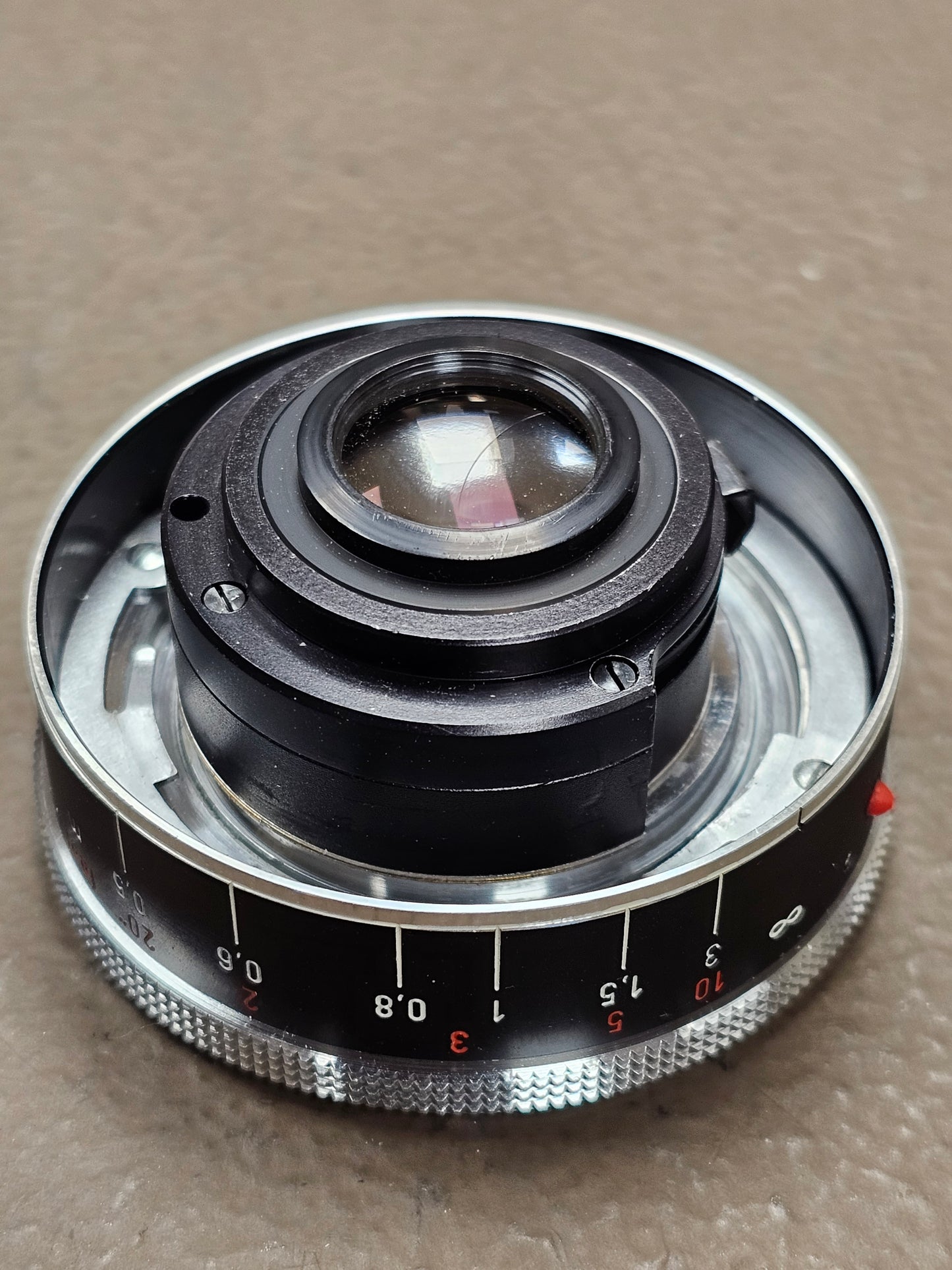 Carl Zeiss Tessar 45mm f/2.8 Lens Contaflex 126 Mount S# 18295