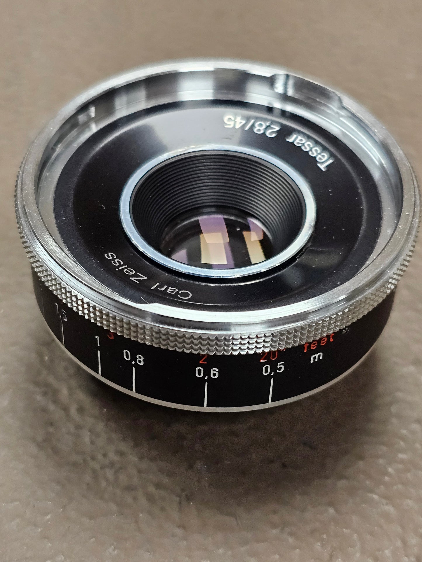 Carl Zeiss Tessar 45mm f/2.8 Lens Contaflex 126 Mount S# 20342