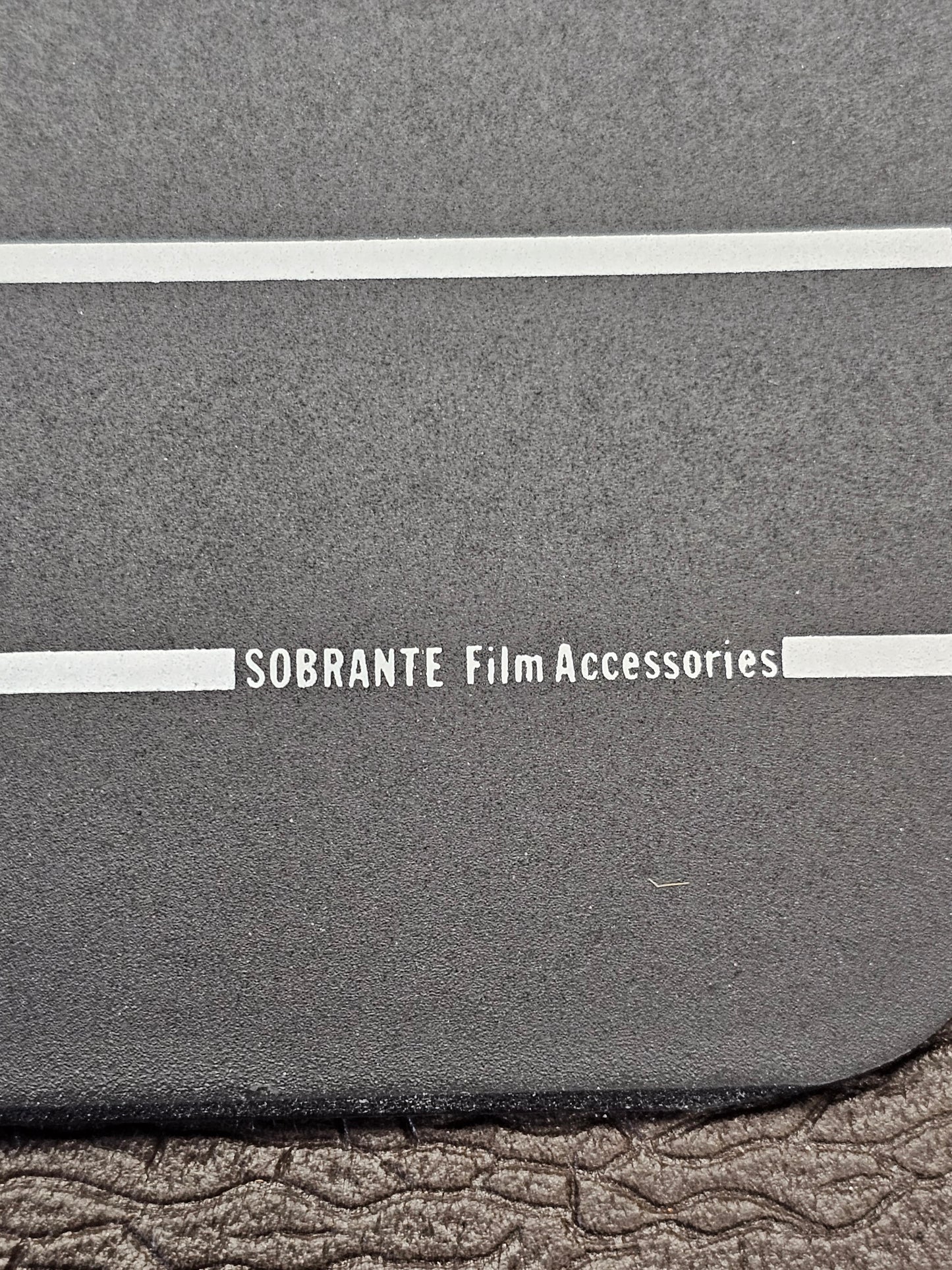 SOBRANTE 9.25" x 11" Standard Chalkboard Slate with B&W Clapper Sticks
