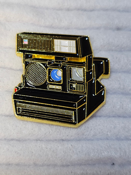 Polaroid Enamel Lapel Pin