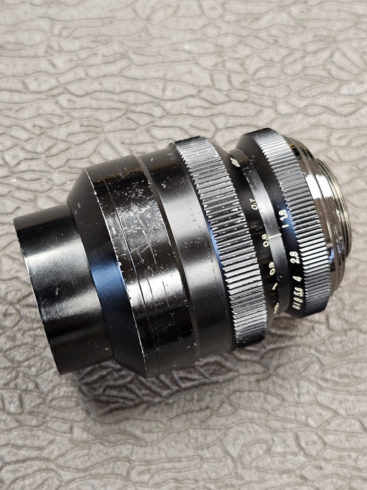 Carl Zeiss Jena DDR Tevidon 50mm f1.8 C-Mount Lens S# 1646