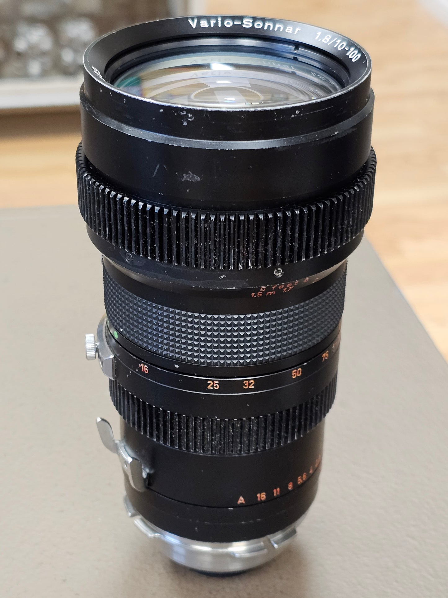 Zeiss Vario Sonnar 10-100mm T2 T* Type II Macro Zoom Lens PL Mount S# 6369889