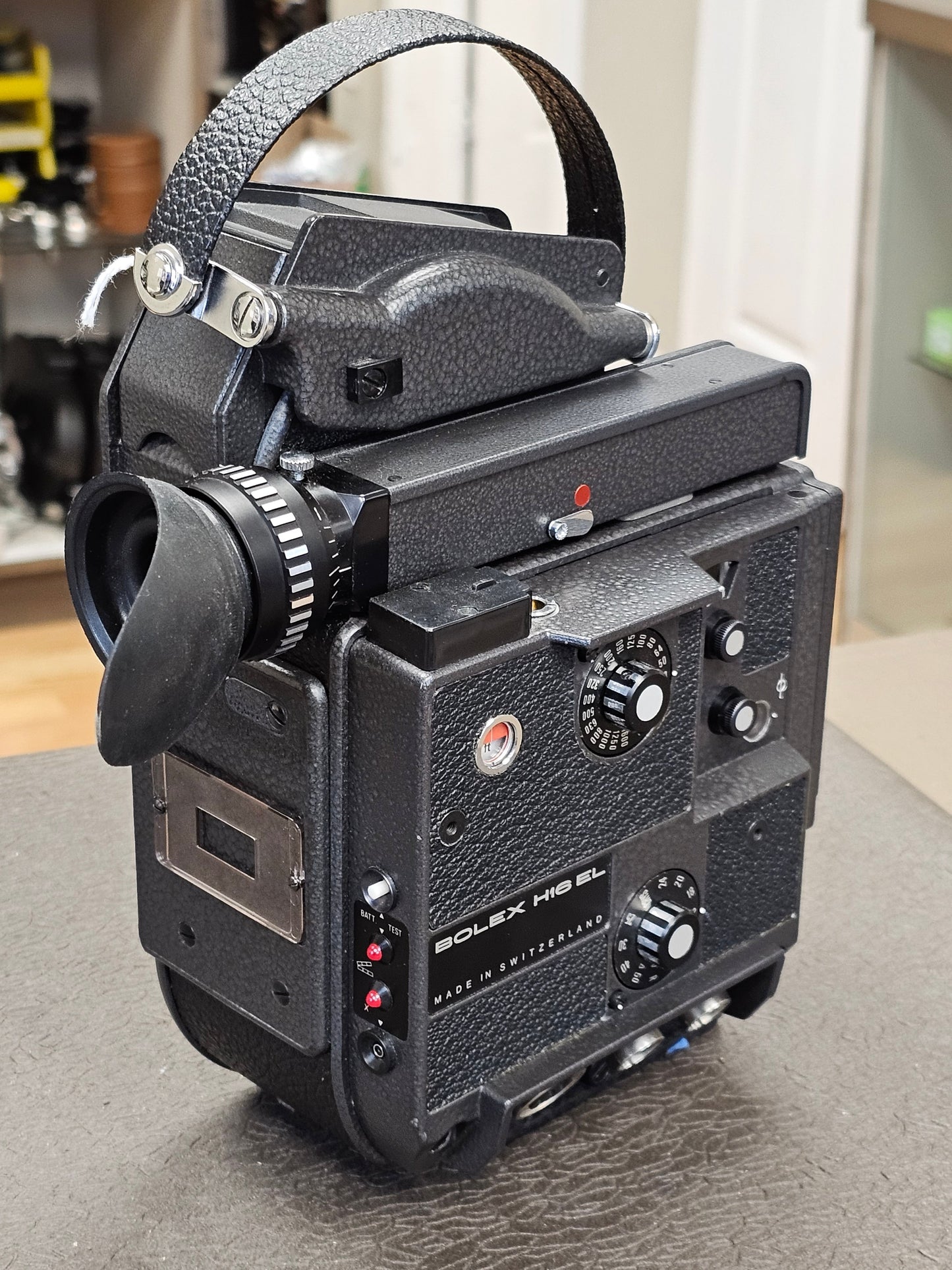 Bolex H16 EL III Camera with 13x Viewfinder S# 313036