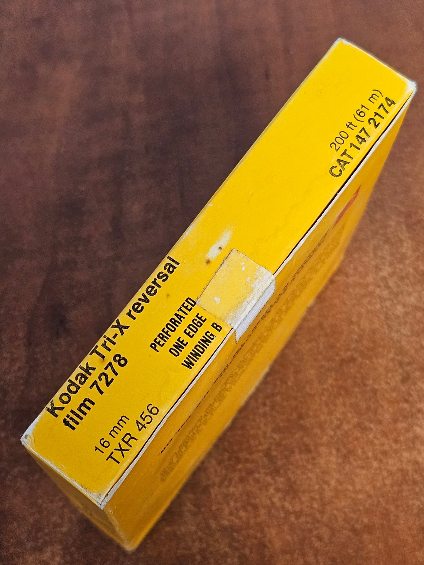 KODAK 7278 16mm 200' Tri-X Reversal Film ( Expired Stock )