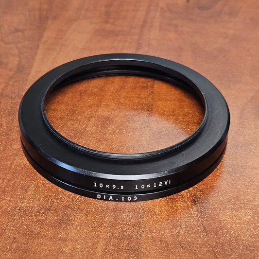 Tiffen 86M (10x9.5 & 10x12) Adapter Ring with DIA.103 Retaining ring