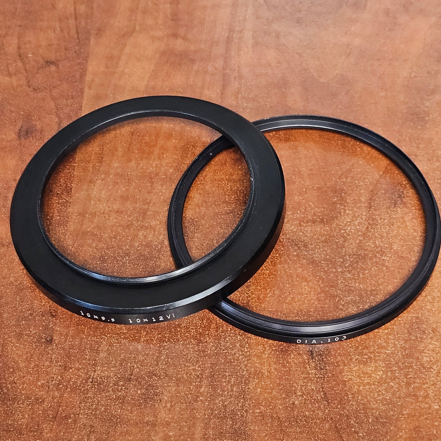 Tiffen 86M (10x9.5 & 10x12) Adapter Ring with DIA.103 Retaining ring