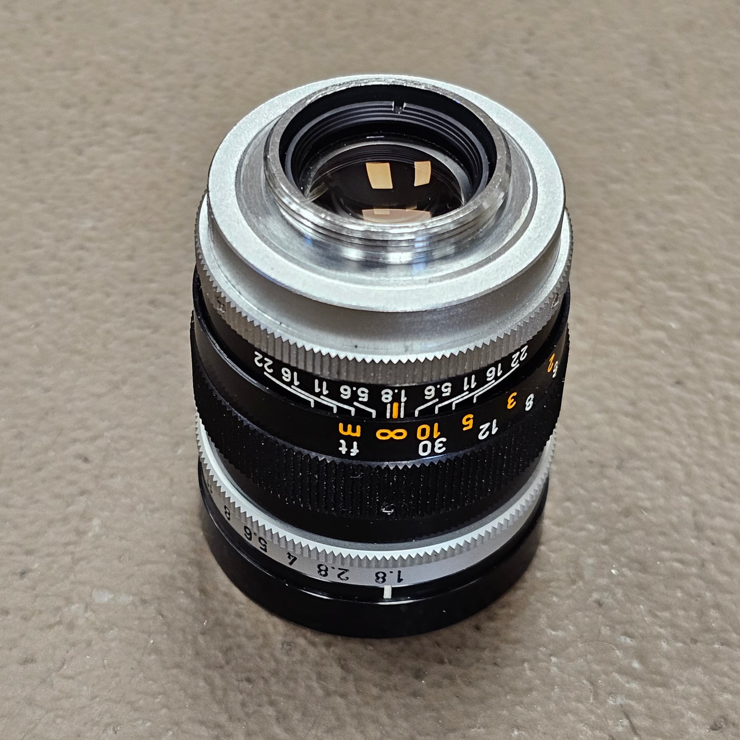 Canon TV-16 50mm T1.8 C-Mount Lens S# 61198