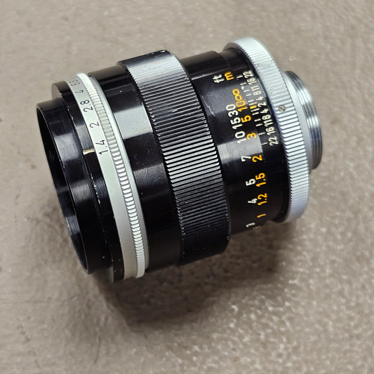Canon TV-16 50mm T1.4 C-Mount Lens S# 65100