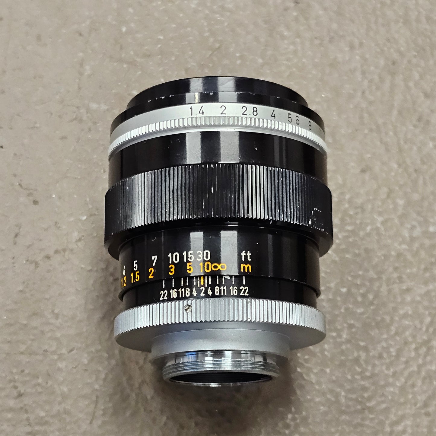 Canon TV-16 50mm T1.4 C-Mount Lens S# 65100