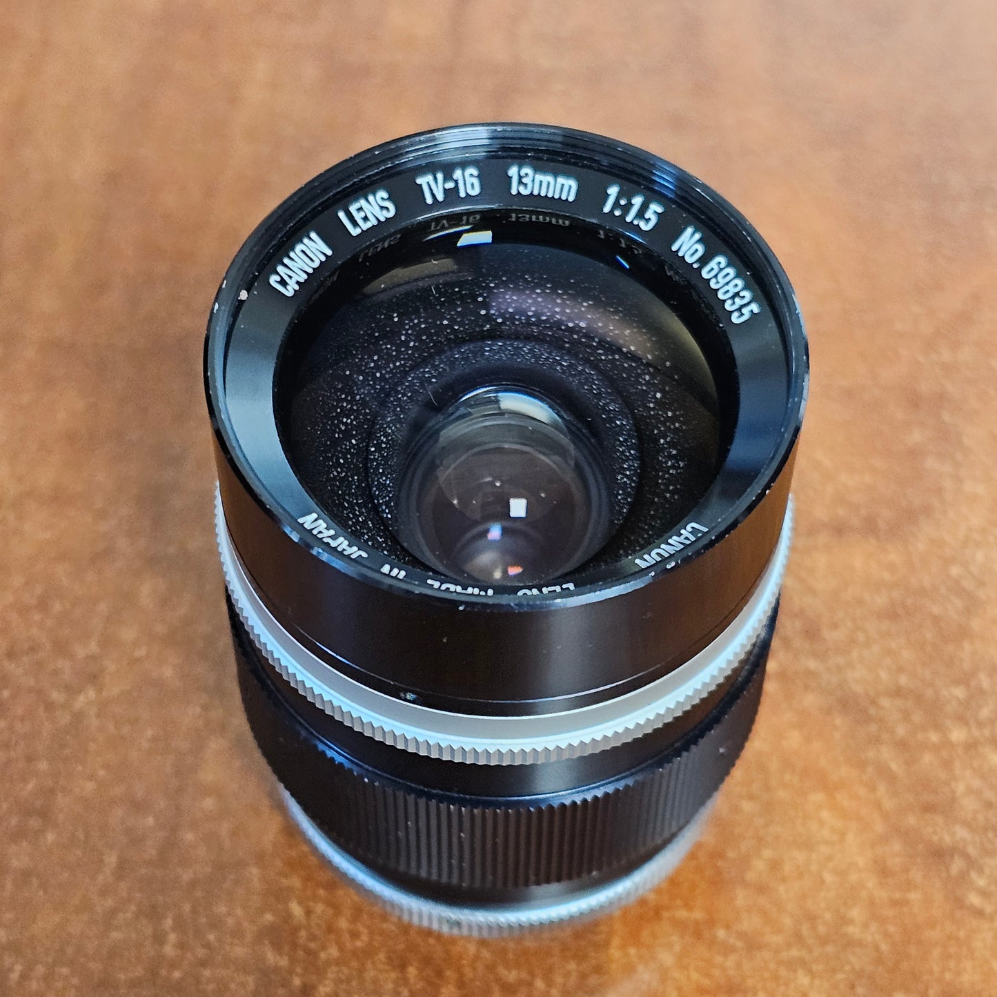 Canon TV-16 13mm T1.5 C-Mount Lens S# 69835