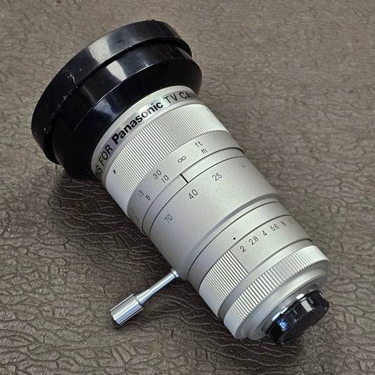 Fujinon / Panasonic TV Zoom 14-70mm T2 C-Mount Lens S# 159758