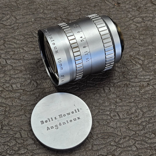 Bell & Howell-Angenieux 10mm F1.8 Retrofocus Lens C-Mount S# 439461