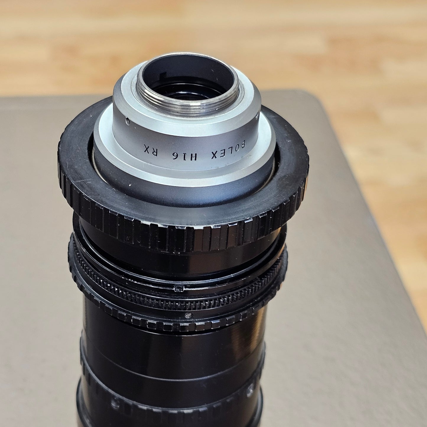 Angenieux 12-120mm T2.8 Type 10 x 12B Bolex H16RX C-Mount Zoom lens S# 1242750
