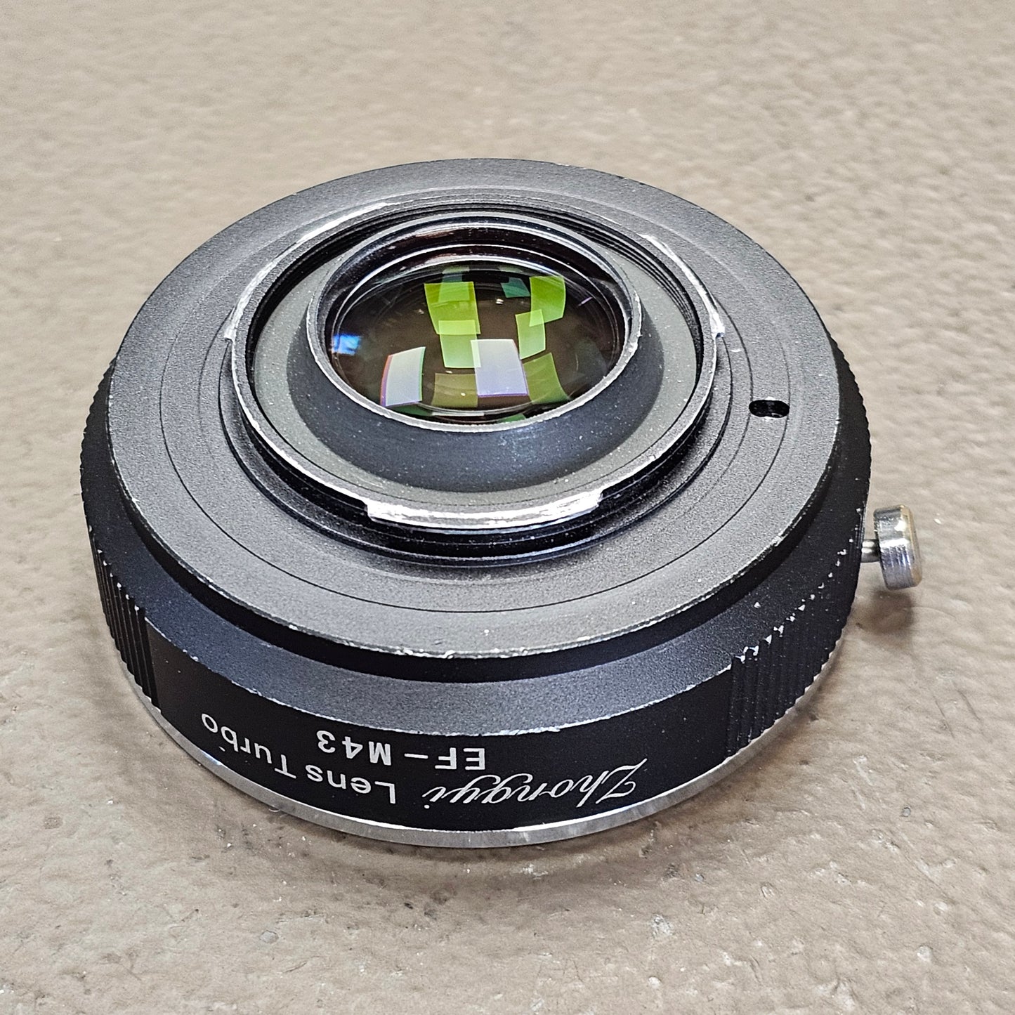 Zhongyi Canon EF Lens to MFT Micro 4/3 Camera Lens Turbo Adapter