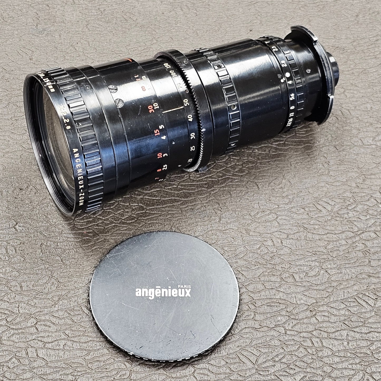 Angenieux 10-150mm T2.3 Type 15 x 10B Zoom Lens in CP-16 Mount S# 1413891
