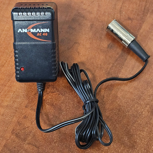Ansmann AC 48 Battery Charger 230V with 3-pin Female DIN connector
