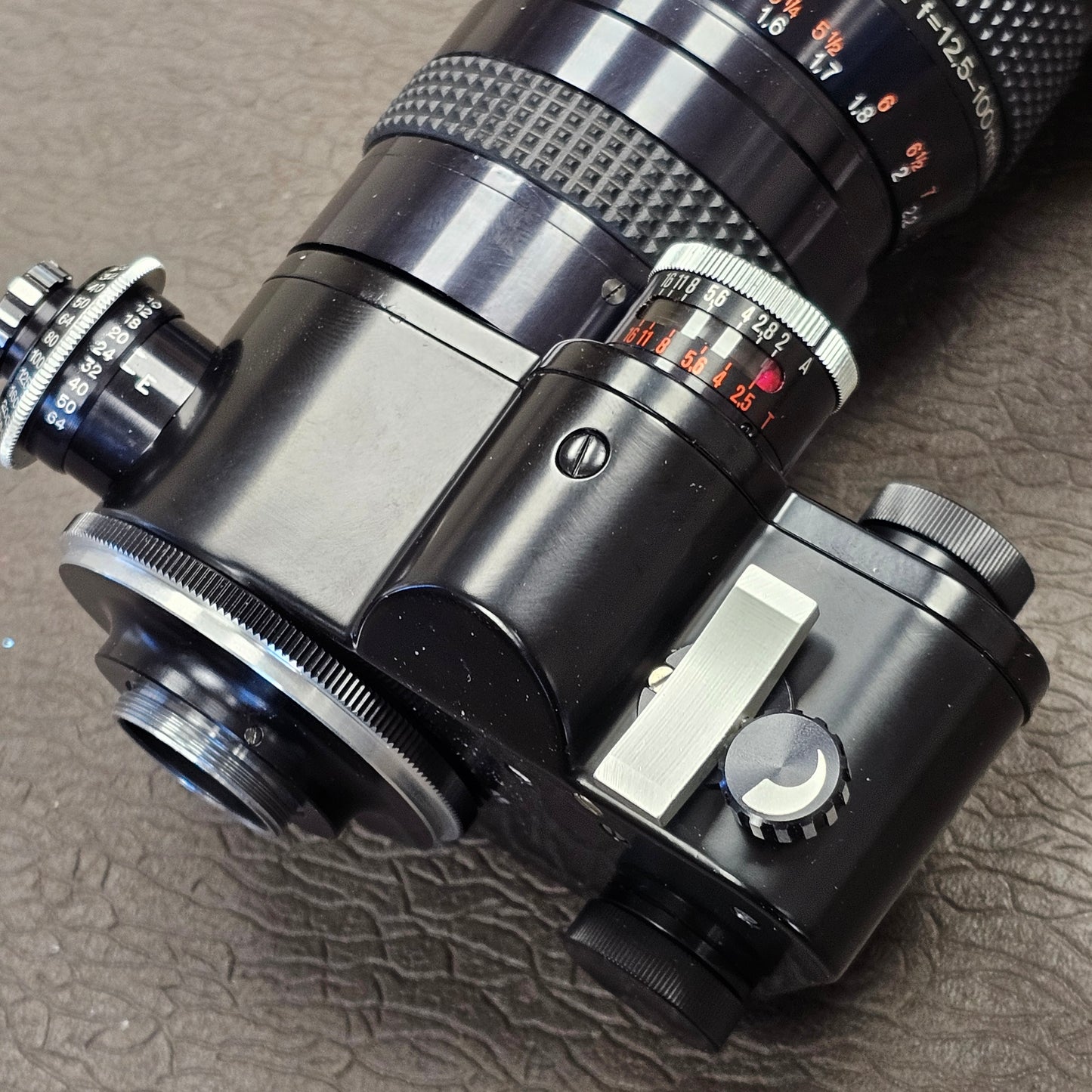 Kern Vario-Switar 100 PTL 12.5mm-100mm f2 Multicoated C-Mount Zom lens S# 1120621