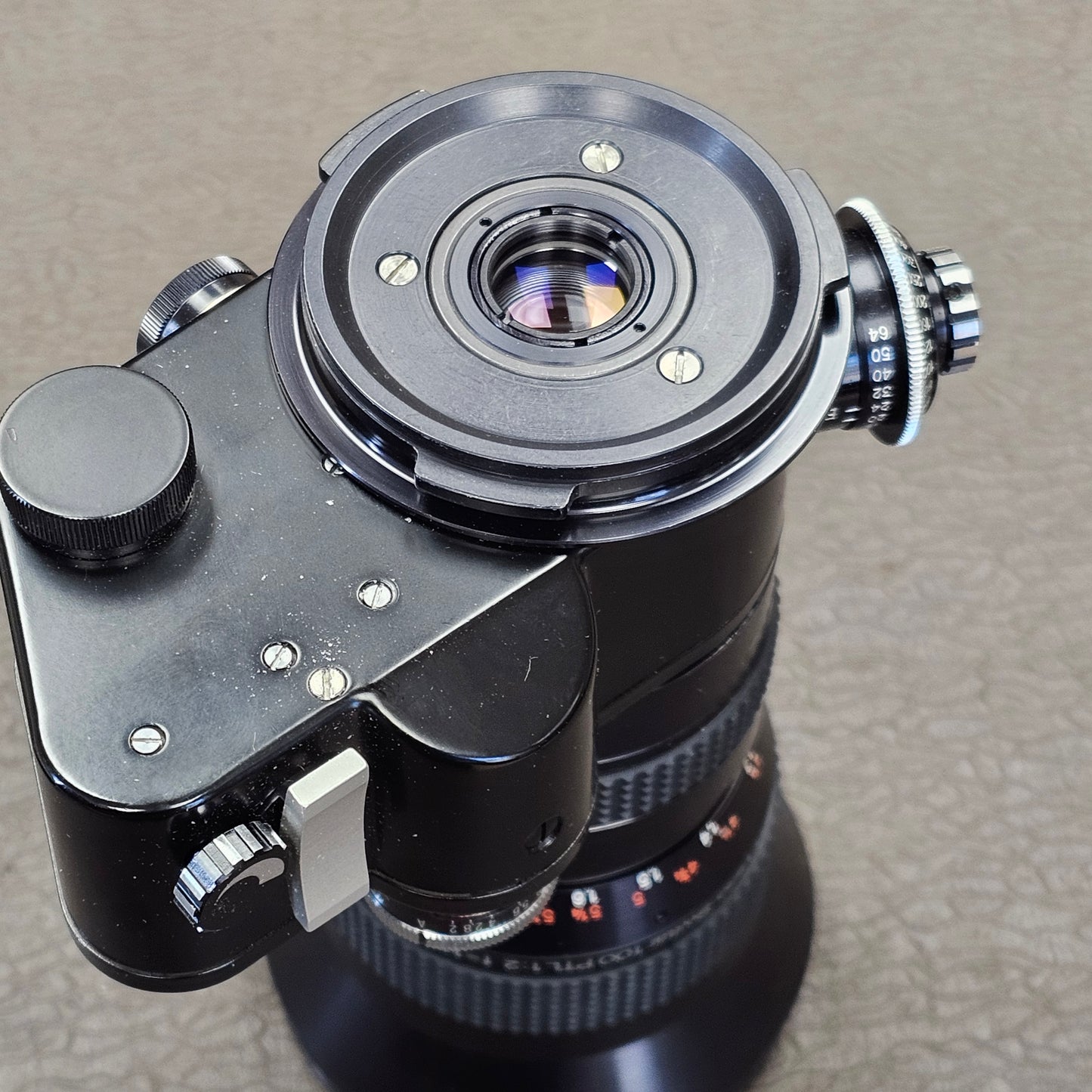 Kern Vario-Switar 100 PTL 12.5mm-100mm t2.5 Multicoated Zoom lens in Bolex Bayonet Mount S# 1120576