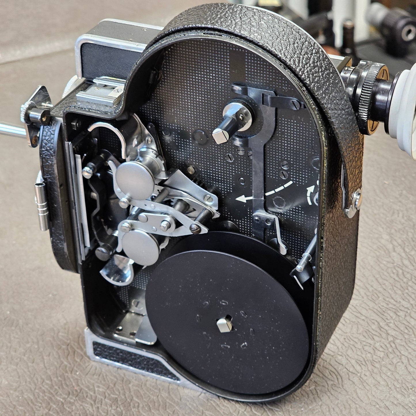 Bolex H16 Rex 4 16mm Camera Body with 10x viewfinder s# 225498