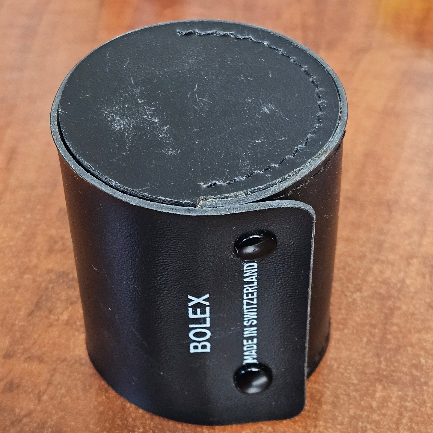 Original Leather Lens Case for Switar Preset 10mm or 26mm by Bolex