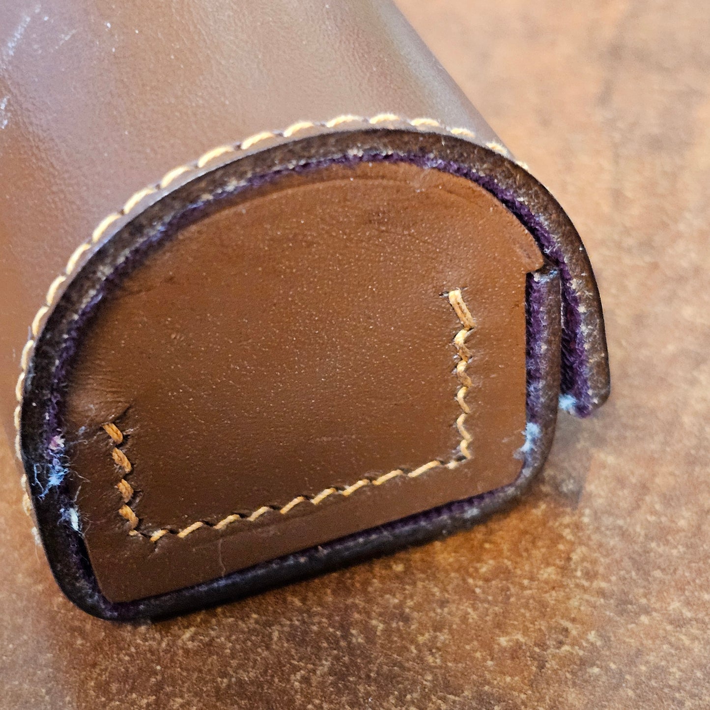 Original Leather Lens Case for Switar 16mm by Kern-Paillard