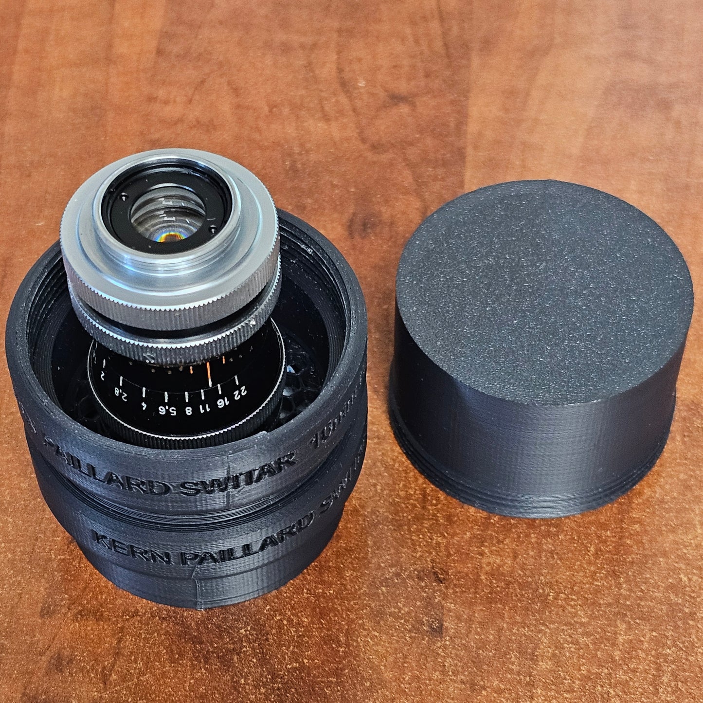 3D Printed Lens Case for Switar 10mm Lens