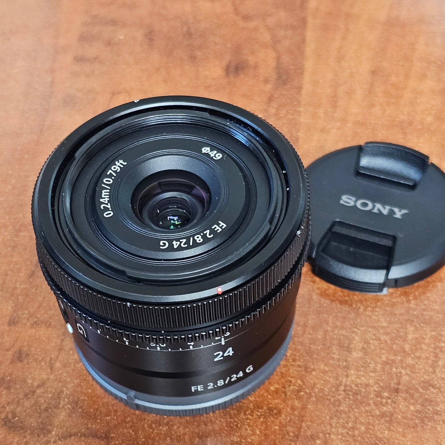 Sony FE 24mm f2.8 E-Mount G Lens S# 1841153