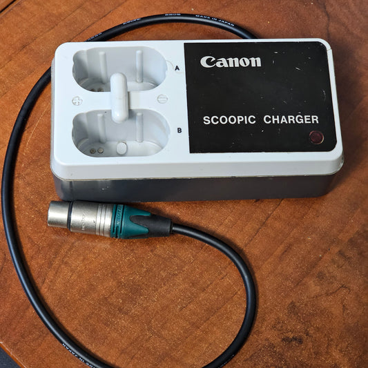 Canon Scoopic Dual battery Charger for Old Style Batteries