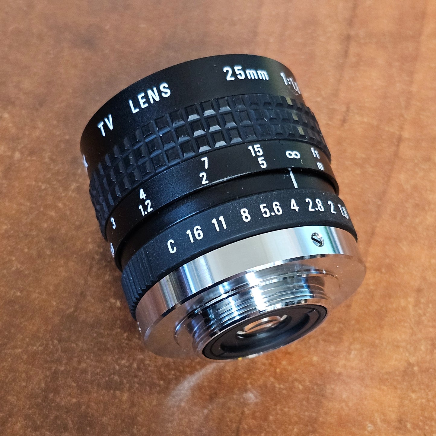 Pentax Cosmicar 25mm f1.8 TV C-Mount Lens S# N/A