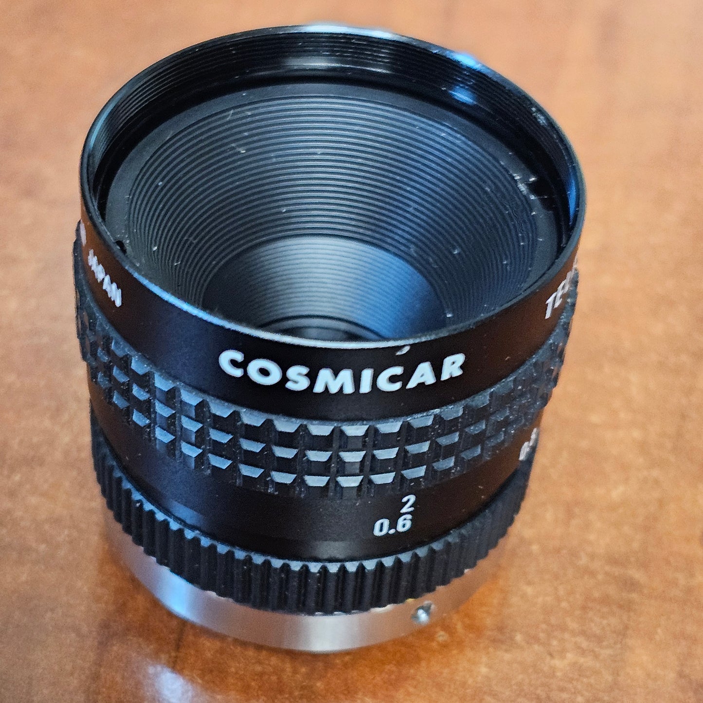 Cosmicar 25mm f1.8 TV C-Mount Lens S# N/A