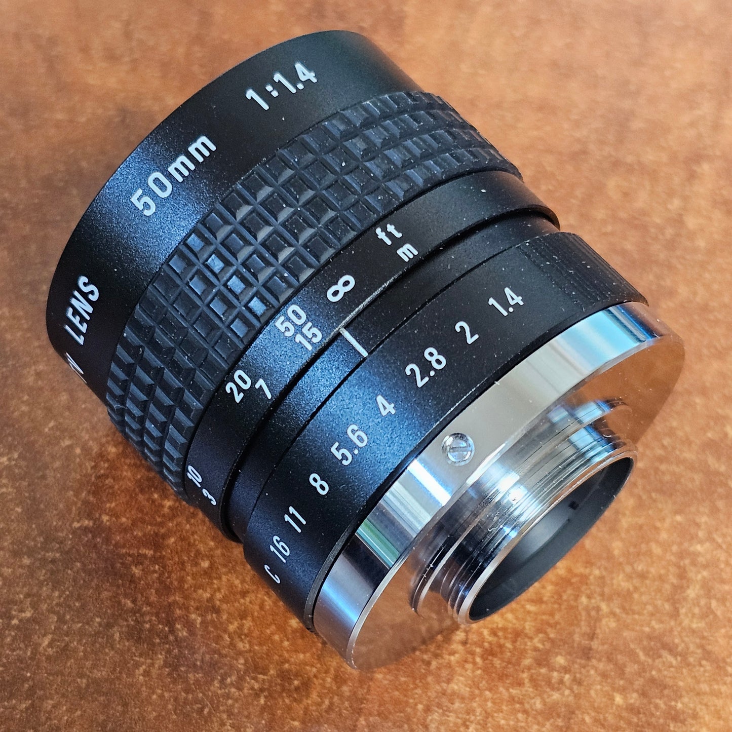 Pentax Cosmicar 50mm f1.4 TV C-Mount Lens S# N/A
