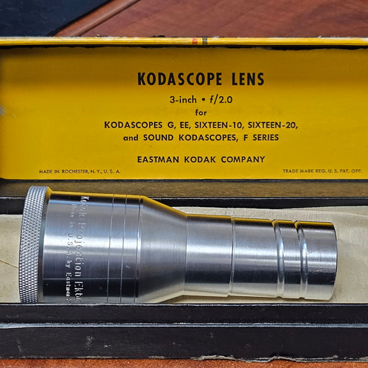 Kodak Ektanon 3" (75mm) f2 Projection Lens