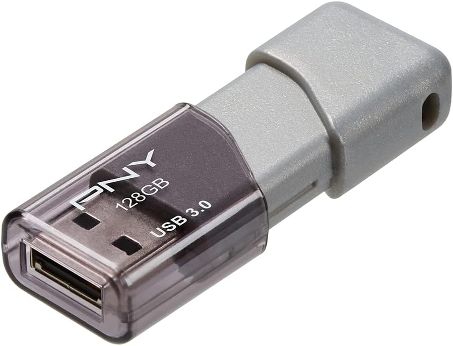 PNY 128GB Elite Turbo Attaché 3 USB 3.2 Flash Drive