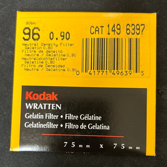 Kodak Wratten Gel Filter (No.96 ND 0.90)  3" x 3"