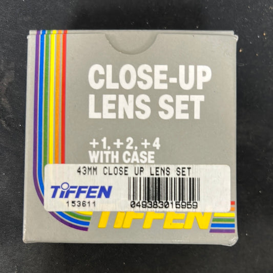Tiffen 43mm Close Up Diopter Filter set