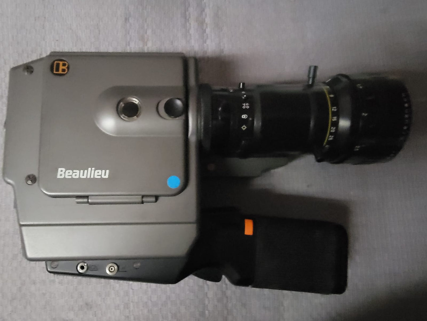 Beaulieu 6008 S Hall Sensor System Super 8mm Camera with Beaulieu Optivaron Schneider 6-70mm T1.4 Powered Zoom lens