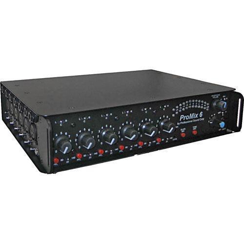 PSC DV PROMIX 6 6-Channel Field Production and ENG Mixer
