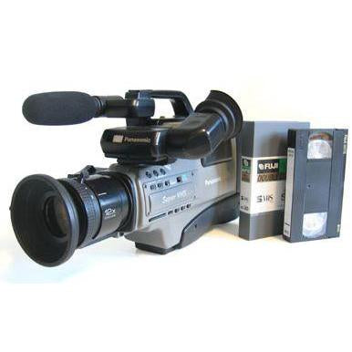 Panasonic AG-455P Reporter S-VHS Analog Camcorder S# D3HB01192