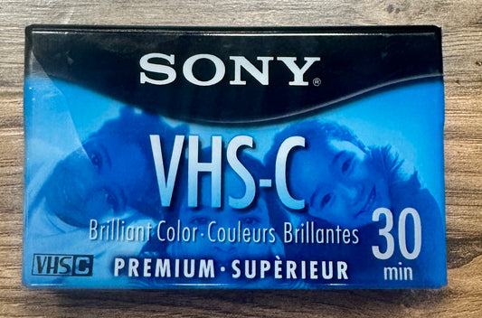 Sony Premium VHS-C TC-30VHGL